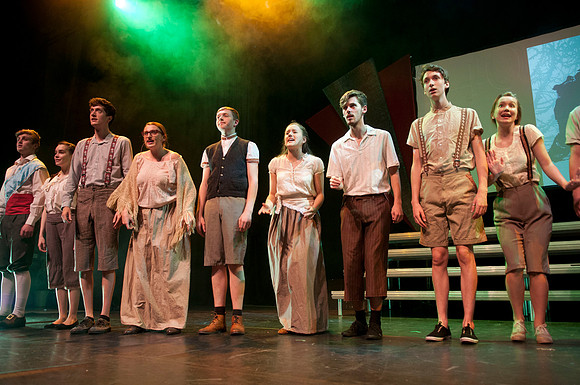 West Glamorgan Youth Theatre - Swansea - UK - 16th August 2015