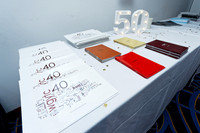 West Glamorgan Youth Theatre Company 50th anniversary dinner at Blanco's Hotel, Port Talbot, Wales, UK