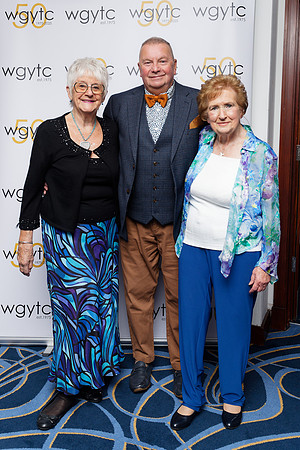 West Glamorgan Youth Theatre Company 50th anniversary dinner at Blanco's Hotel, Port Talbot, Wales, UK