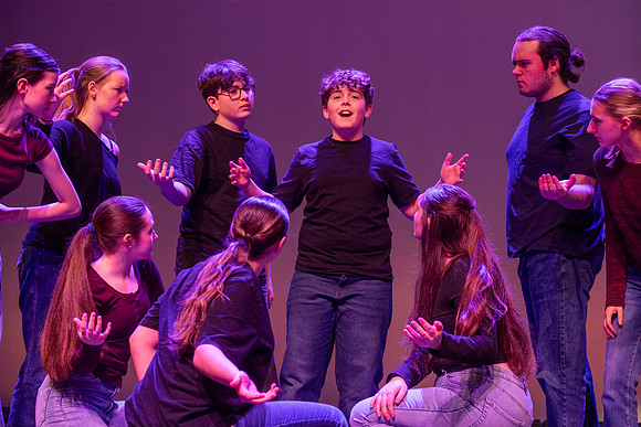West Glamorgan Youth Theatre - Taliesin Arts Centre - Swansea - UK - 21st February 2026