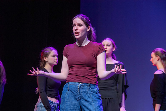 West Glamorgan Youth Theatre - Taliesin Arts Centre - Swansea - UK - 21st February 2026
