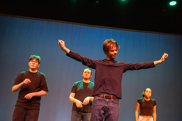 West Glamorgan Youth Theatre - Taliesin Arts Centre - Swansea - UK - 21st February 2026