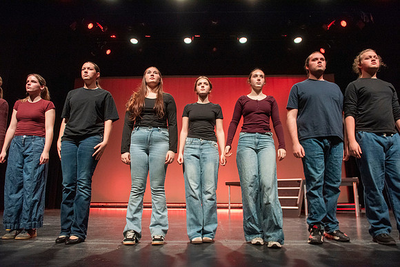 West Glamorgan Youth Theatre - Taliesin Arts Centre - Swansea - UK - 21st February 2026