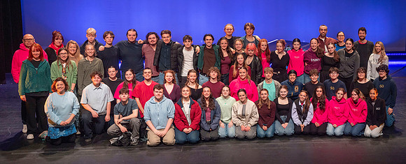 West Glamorgan Youth Theatre - Taliesin Arts Centre - Swansea - UK - 21st February 2026
