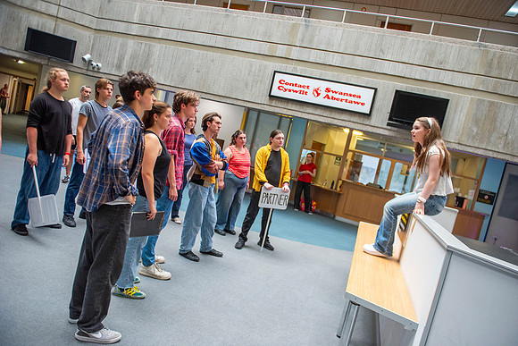 West Glamorgan Youth Theatre - Collissions - Civic Centre - Swa