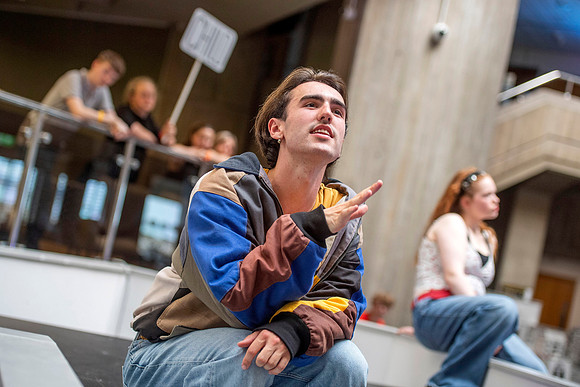West Glamorgan Youth Theatre - Collissions - Civic Centre - Swa