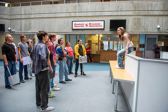 West Glamorgan Youth Theatre - Collissions - Civic Centre - Swa