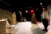 Theatre dress rehearsal, Swansea, Wales, UK
