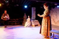 Theatre dress rehearsal, Swansea, Wales, UK