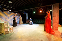 Theatre dress rehearsal, Swansea, Wales, UK