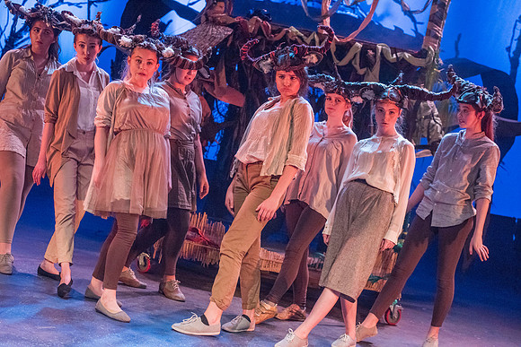 West Glamorgan Youth Theatre - Baglan - Port Talbot - UK - 23rd February 2018