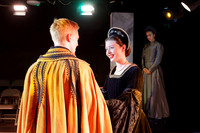 Theatre dress rehearsal, Swansea, Wales, UK