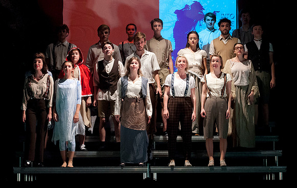 West Glamorgan Youth Theatre - Swansea - UK - 16th August 2015