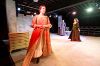 Theatre dress rehearsal, Swansea, Wales, UK
