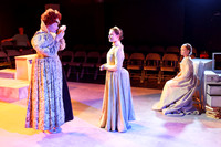 Theatre dress rehearsal, Swansea, Wales, UK